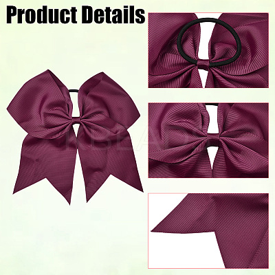2Pcs Rubber Hair Ties MRMJ-SC0001-49K-1