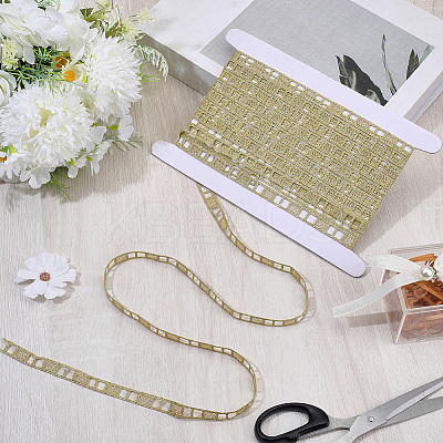 7.5Yards Polyester Lace Trims SRIB-GF0001-54B-1