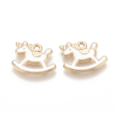 Alloy Enamel Pendants ENAM-S115-040E-1