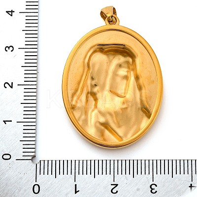 Religion Golden Tone 304 Stainless Steel Pendants LS-STAS-K289-01G-08-1