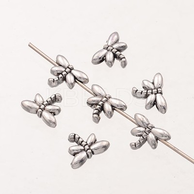 Dragonfly Tibetan Style Alloy Beads AB45-NF-1
