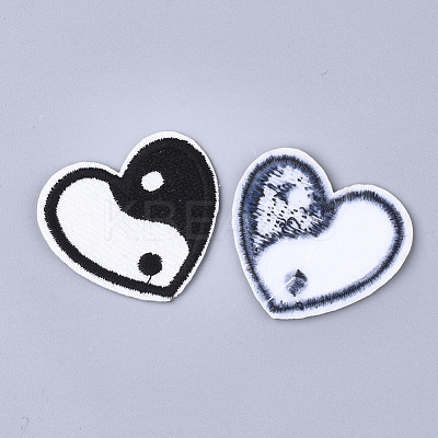 Feng Shui Computerized Embroidery Cloth Iron On Patches FIND-T030-098-1