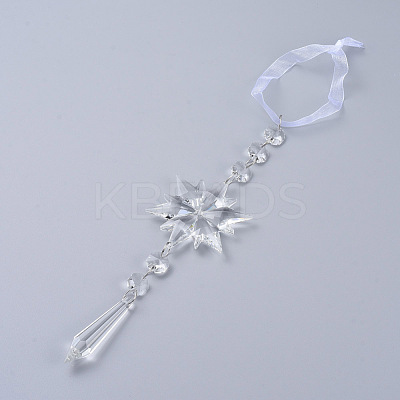 Crystals Chandelier Suncatchers Prisms AJEW-G025-B03-1