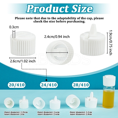 Plastic Screw Cap for Water Bottles FIND-WH0421-134-1