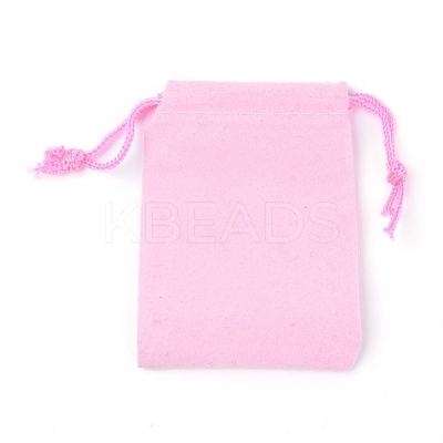 Velvet Cloth Drawstring Bags TP-C001-70X90mm-1-1