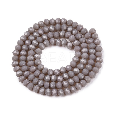 Opaque Solid Color Imitation Jade Glass Beads Strands LS-EGLA-A044-P3mm-D10-1