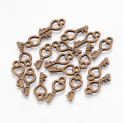 Tibetan Style Alloy Pendants ECC071Y-AB-1