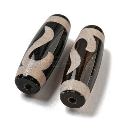 Tibetan Style dZi Beads Strands G-P526-B07-1
