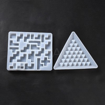 Pyramid Puzzle Silicone Molds DIY-F110-01-1