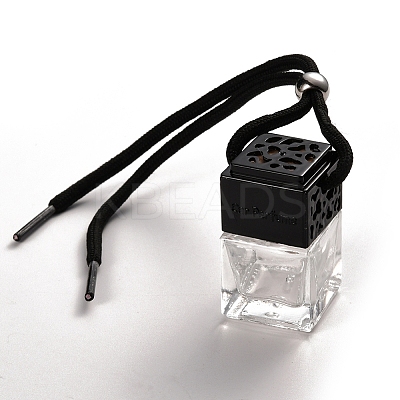 Car Air Freshener Perfume Bottle LS-HJEW-WH0006-20D-1