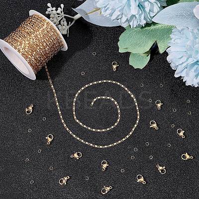 DIY Chain Bracelet Necklace Making Kit DIY-BBC0001-15-1