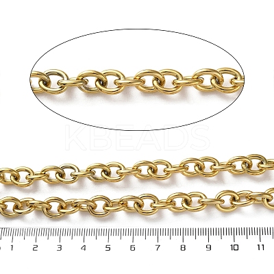 304 Stainless Steel Rolo Chains CHS-R020-08G-08-1