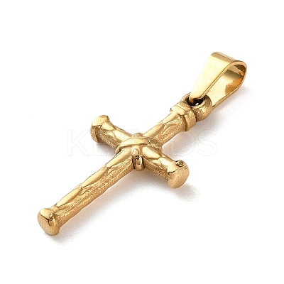 201 Stainless Steel Pendants STAS-U053-07C-G-1
