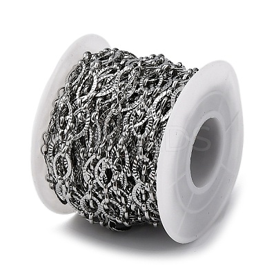 304 Stainless Steel Oval Link Chains CHS-B006-13P-1