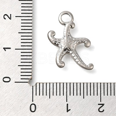 Anti-Tarnish 304 Stainless Steel Pendants STAS-I310-09P-1