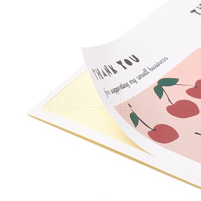Rectangle Gift Stickers DIY-B041-14C-1