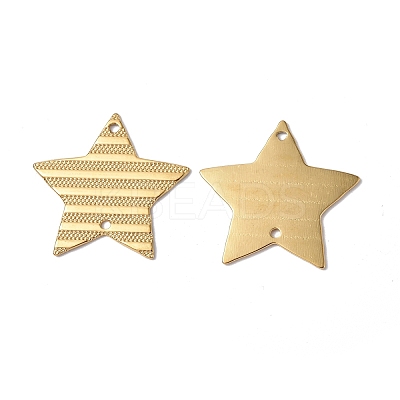 Ion Plating(IP) 304 Stainless Steel Connector Charms STAS-C066-07G-1