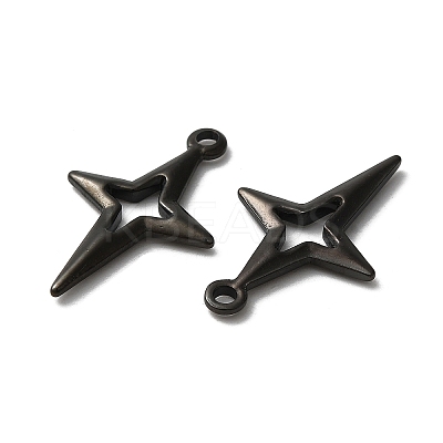 Ion Plating(IP) 304 Stainless Steel Pendants STAS-K267-01EB-1