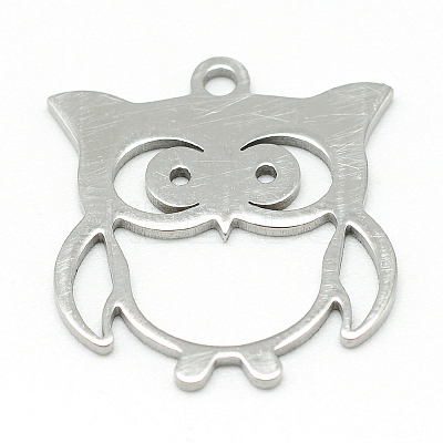 Non-Tarnish 201 Stainless Steel Pendants STAS-T008-013-1-1
