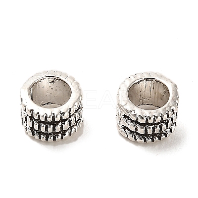 Tibetan Style Alloy European Beads FIND-C043-003AS-1