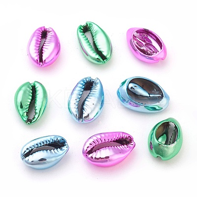 Electroplated Shell Beads BSHE-L037-05-1