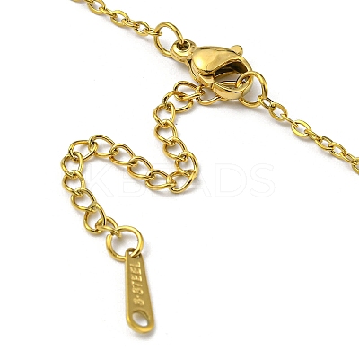 304 Stainless Steel Pendant Necklaces LS-NJEW-Z025-07G-1