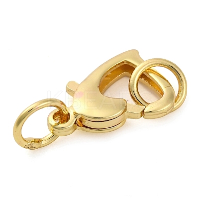 Brass Lobster Claw Clasps KK-A230-01B-G-1
