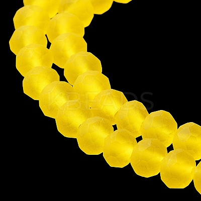 Transparent Glass Beads Strands X-EGLA-A034-T10mm-MD17-1