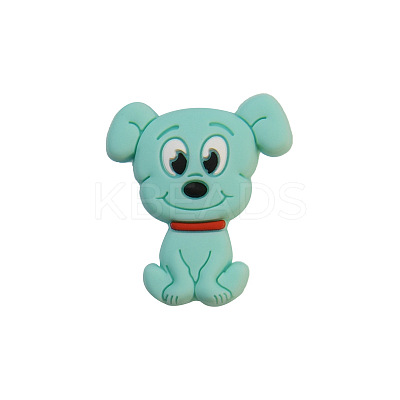 Dog Food Grade Silicone Focal Beads PW-WG84817-07-1