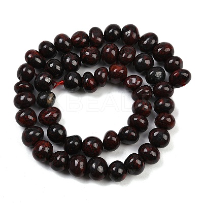 Natural Brecciated Jasper Beads Strands G-G053-C13-01-1