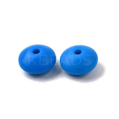 Rondelle Silicone Focal Beads SI-JX0041A-26-1