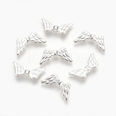 Tibetan Style Alloy Beads TIBEB-1127-S-FF-1