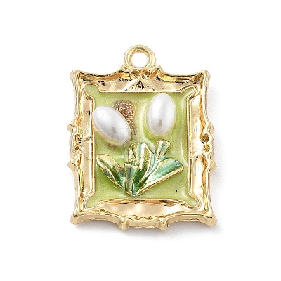 Alloy Enamel Pendants LS-FIND-G089-02G-05-1