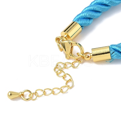 5MM Nylon Twisted Cord Necklace Making FIND-G096-01G-07-1