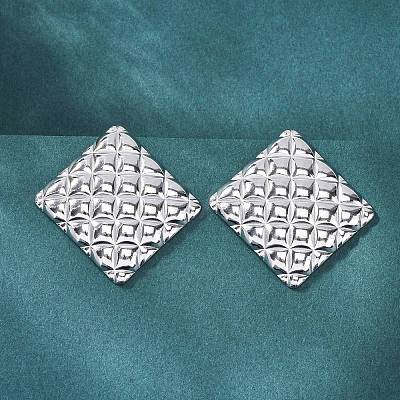 304 Stainless Steel Stud Earrings for Women EJEW-K306-08P-1