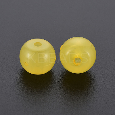 Imitation Jelly Acrylic Beads MACR-S373-14-EA07-1