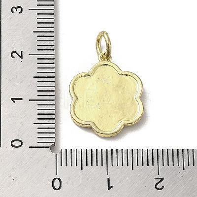 Brass Enamel Pendants KK-E092-20C-01-1