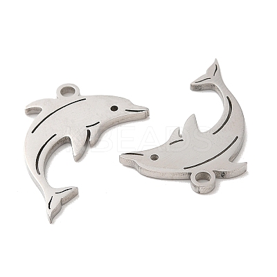 Non-Tarnish 304 Stainless Steel Pendants STAS-L020-015P-1