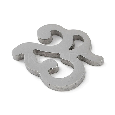 Non-Tarnish 304 Stainless Steel Charms STAS-L279-017P-1