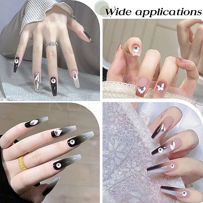 1 Set Glass Rhinestone Nail Art Decoration MRMJ-CP0001-32A-1