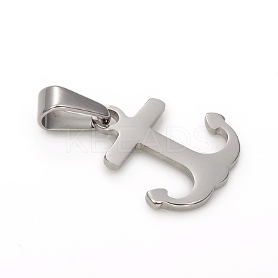 Tarnish Resistant 304 Stainless Steel Pendants STAS-I136-29A-P-1