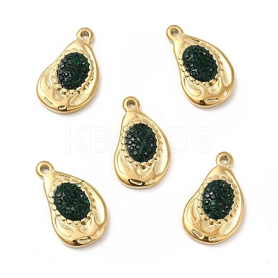 Rhinestone Pendants STAS-J401-VC976-1