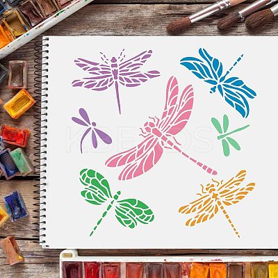 Plastic Reusable Drawing Painting Stencils Templates DIY-WH0172-231-1-1