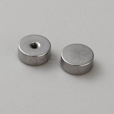 Non-Tarnish 304 Stainless Steel Pierced Earring Backs Replacement FIND-WH20004-15A-P-1