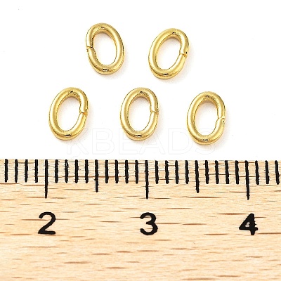 304 Stainless Steel Closed Jump Rings X-STAS-F221-46R-G-1