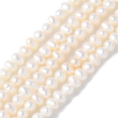 Natural Cultured Freshwater Pearl Beads Strands PEAR-I007-07G-01C-1