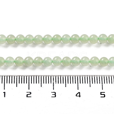 Natural Nephrite Jade/Hetian Jade Beads Strands G-NH0005-030A-1