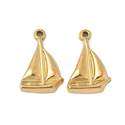 304 Stainless Steel Pendants STAS-V015-55G-1