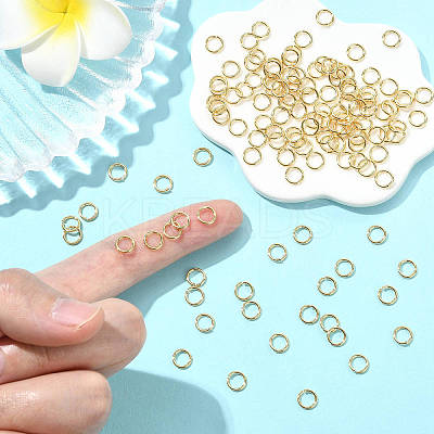 SHEGRACE 30G Brass Open Jump Rings XGRPCN261-242G-1
