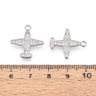 Alloy & Crystal Rhinestone Pendants PALLOY-T095-07P-1